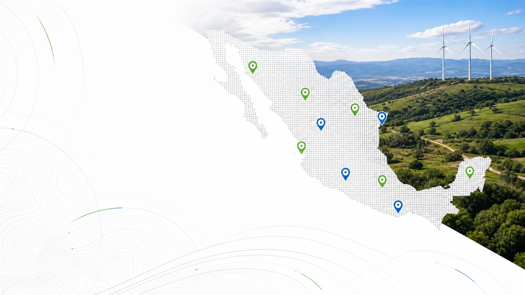 Mapa de México que representa la presencia territorial de MURMEX